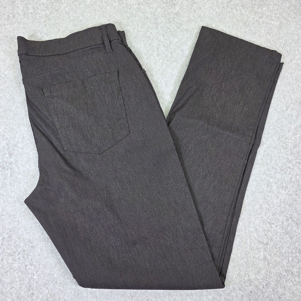Urban Star Estilo Pants Men's 40x34 Gray Straight Leg Stretch Casual Trousers